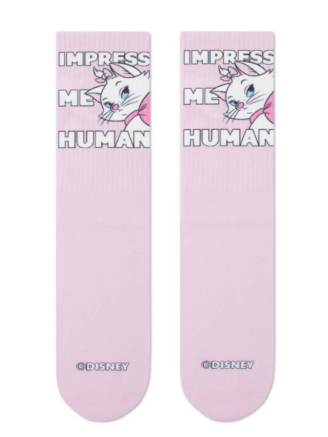 Шкарпетки жіночі бавовняні CE DISNEY (подовжені) 19С-236СПМ, р.23-25, 335 світло-рожевий - 3