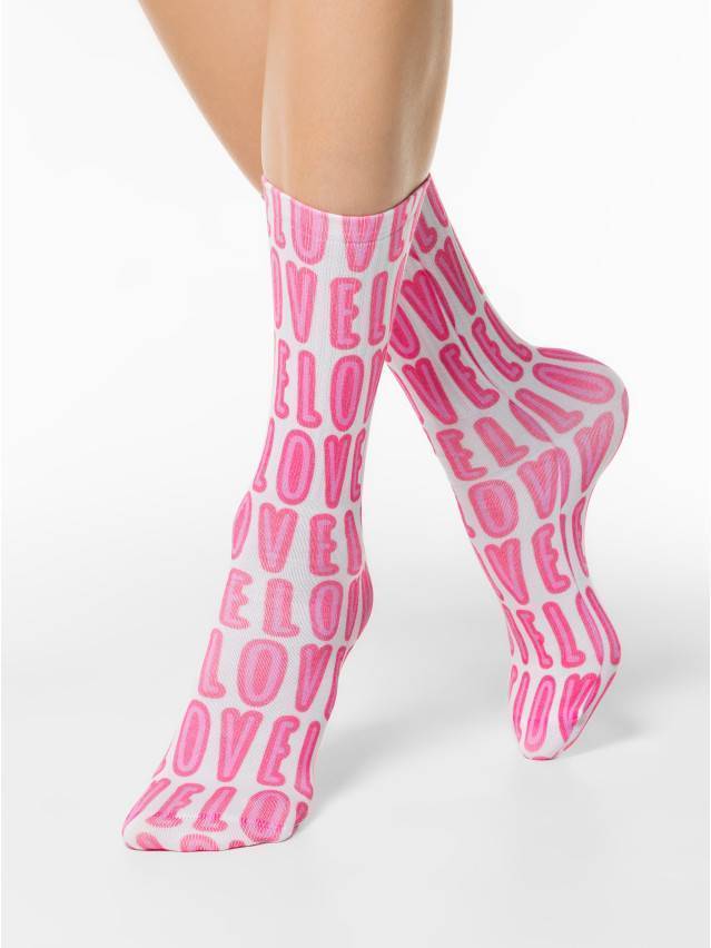 Шкарпетки жіночі бавовняні CE FANTASY 19С-236СП, р.36-39, 314 рожевий - 2