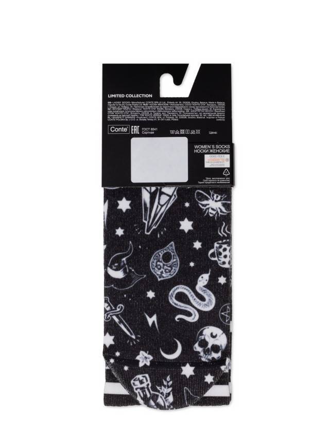 Шкарпетки жіночі бавовняні CE FANTASY 19С-236СП, р.36-39, 316 чорний - 4