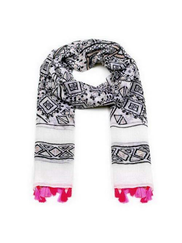 ESLI Шарф жіночий ES026, р.180,0х60,0, світло-сірий - 1