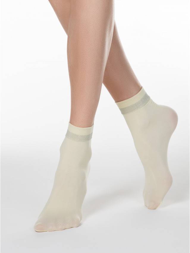 Шкарпетки жін. CE FANTASY 18С-235СП, р.23-25, silver-yellow - 1