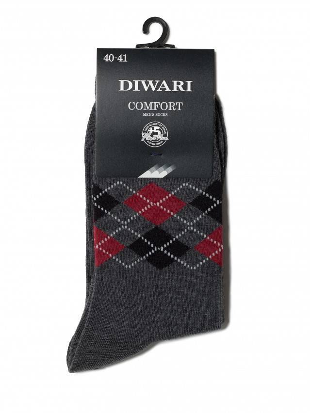 Шкарпетки чоловічі COMFORT (меланж),р. 25, 015 темно-сірий - 2