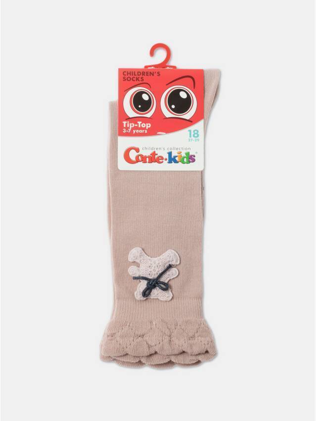 Шкарпетки дитячі CK TIP-TOP (декор, ведмедики) 20С-207СП, р.16, 576 бежевий - 2