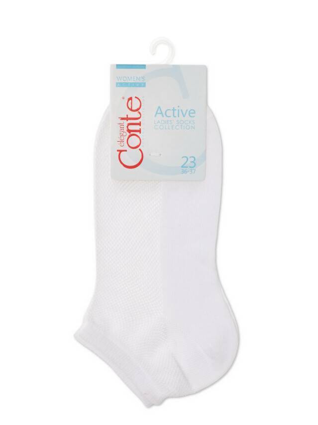 Шкарпетки жіночі бавовняні CE ACTIVE 21С-191СП, р.38-39, 277 білий - 3