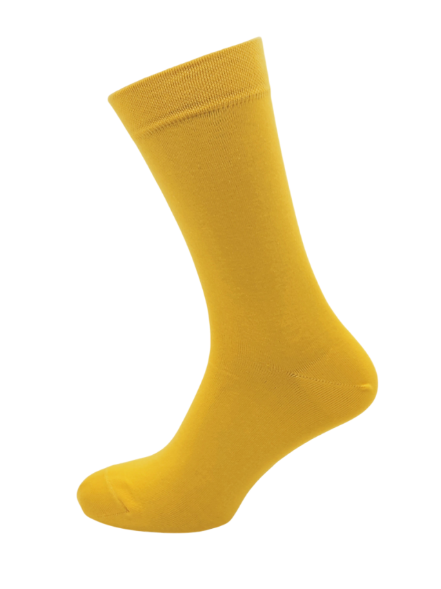 Шкарпетки MS M0306S Fancy (кольорові) р.42-45, 00 жовтий - 1