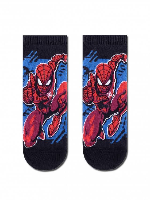 Укорочені чоловічі шкарпетки з бавовни із зображенням супергероїв «MARVEL». Шкарпетки з Людиною-Павуком, Халком, Залізною Людиною і - 1