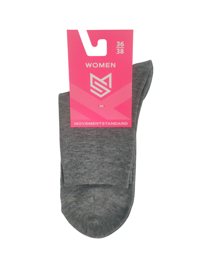 Шкарпетки жін. MS M0103S, р.36-38, 000 сірий - 2