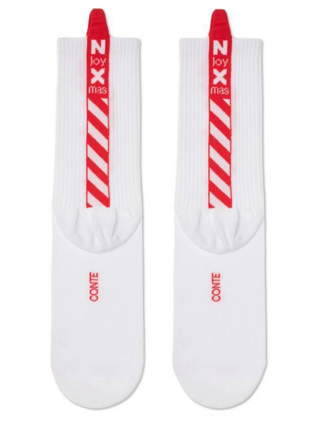 Шкарпетки жіночі бавовняні CE NEW YEAR 21С-33СП, р.36-39, 280 білий - 5