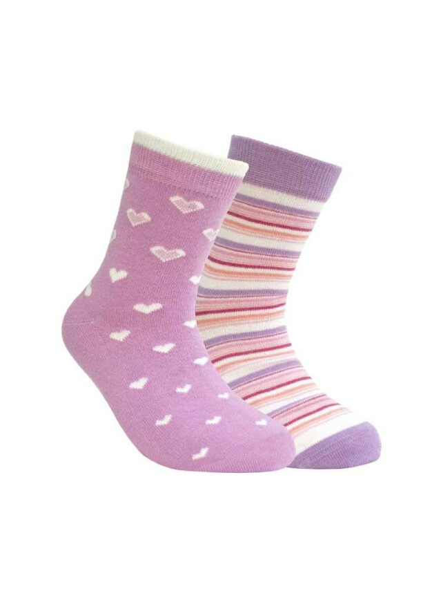 Шкарпетки дитячі ESLI (2 пари) 14С-14СПЕ, р.20, 710 бузковий - 1