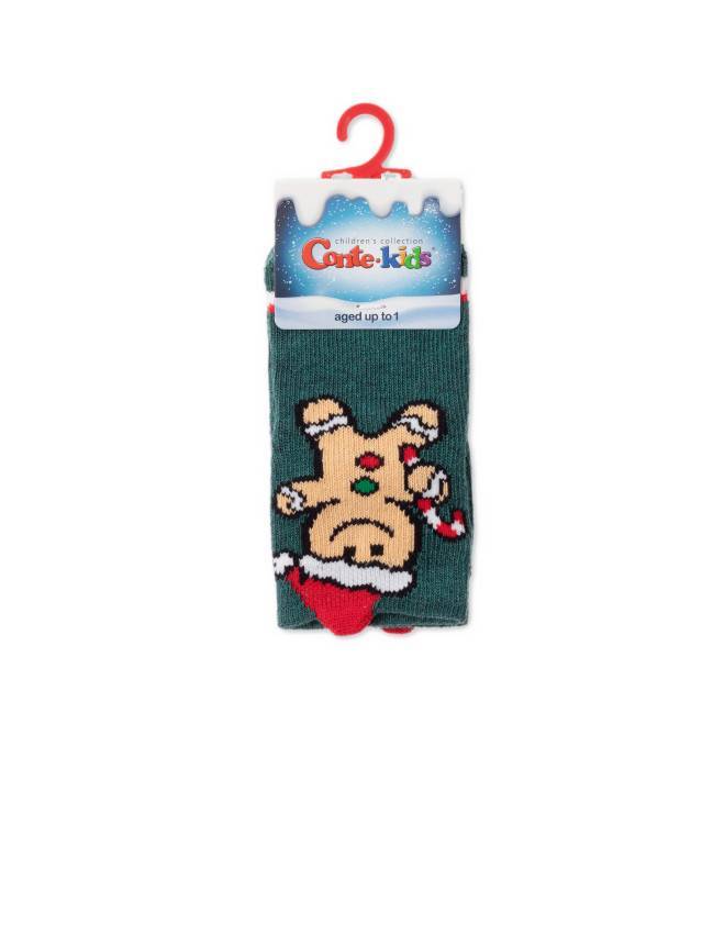 Шкарпетки дитячі CK NEW YEAR 21С-64СП, р.13-14, 652 темно-бірюзовий - 2