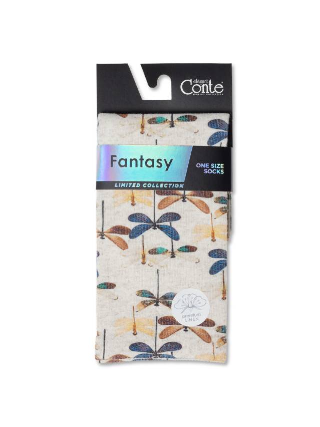 Шкарпетки женские CE FANTASY 20С-107/1СП, р.23-25, 259 бежевый - 3