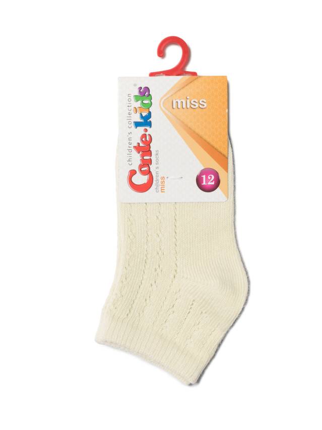 Шкарпетки дитячі MISS, р. 12, 112 кремовий - 2