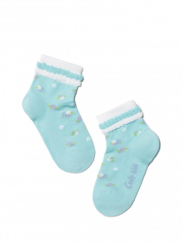 Шкарпетки дитячі TIP-TOP 14С-15СП; 13С-44СП, р. 12, 189 світло-бірюзовий - 1