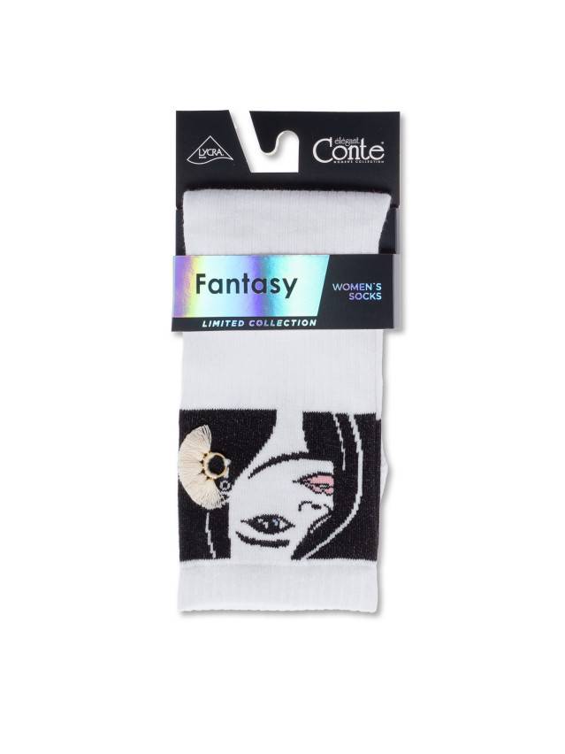 Шкарпетки жіночі бавовняні CE FANTASY 20С-134СП, р.36-39, 248 білий - 4