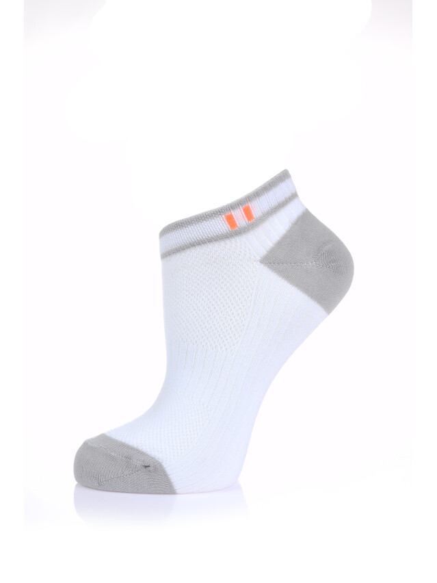 Шкарпетки жін. бавовняні Л&П 120 (короткі),р.36-40, 03 білий - 1