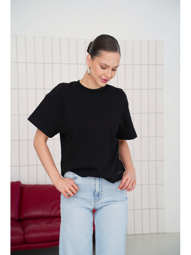 Джемпер жіночий EL 2587, р.XL, black - 1