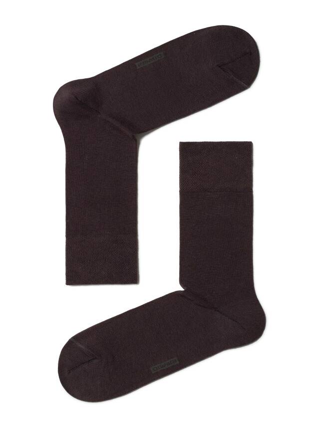Шкарпетки чоловічі CLASSIC, р.25, 000 шоколадний - 1