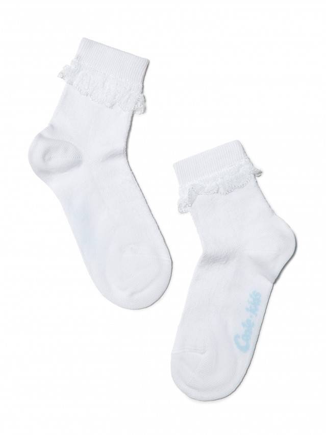 Шкарпетки дитячі TIP-TOP (з мереживною стрічкою),р. 14, 081 білий - 1