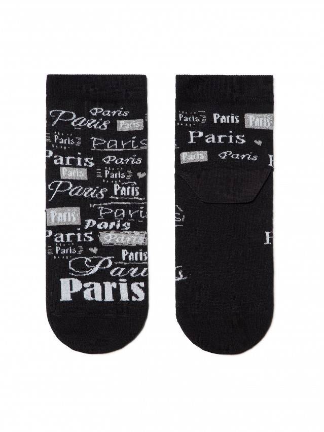 Шкарпетки жіночі бавовняні CLASSIC (люрекс) 16С-26СП, р.36-37, 120 чорний - 2