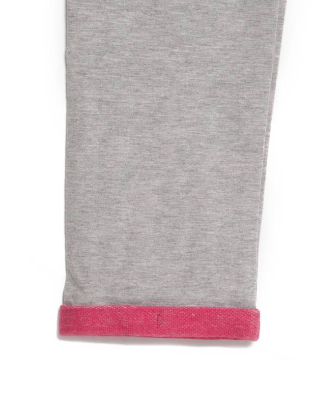 Штани для дівчаток JOGGY, р.110, 116-56, grey-pink - 7