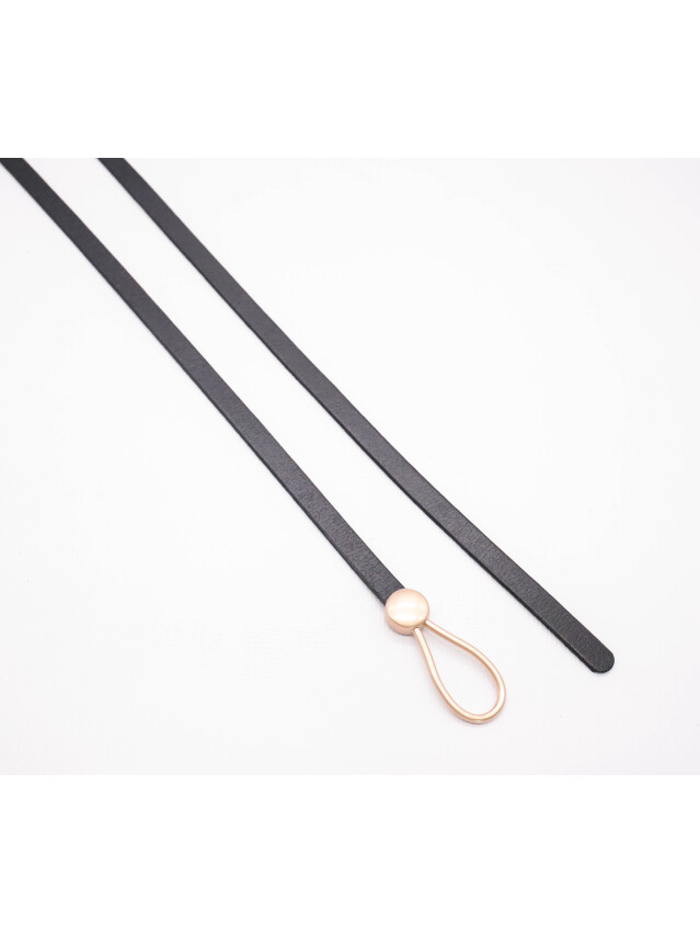 Ремінь жіночий KR 05.10.75.06, 101 чорний - 1