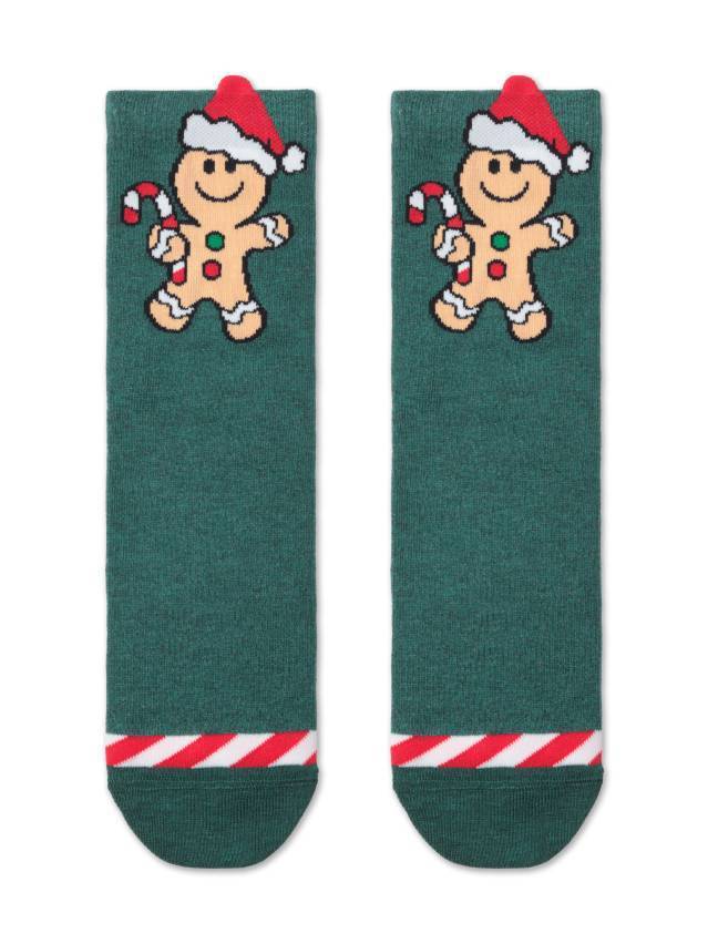 Шкарпетки жіночі бавовняні CE NEW YEAR 21С-76СП, р.36-39, 652 темно-бірюзовий - 3