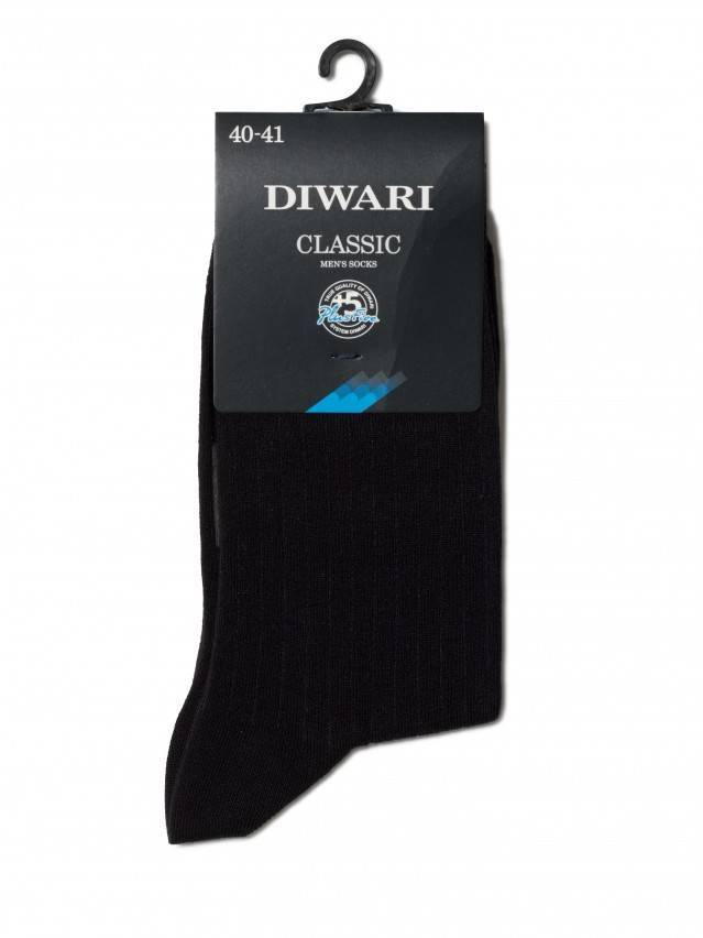 Шкарпетки чоловічі CLASSIC, р. 25, 001 чорний - 2
