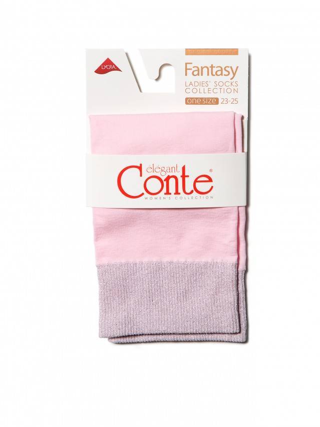 Шкарпетки жін. FANTASY 16С-128СП, р.23-25, light pink - 3