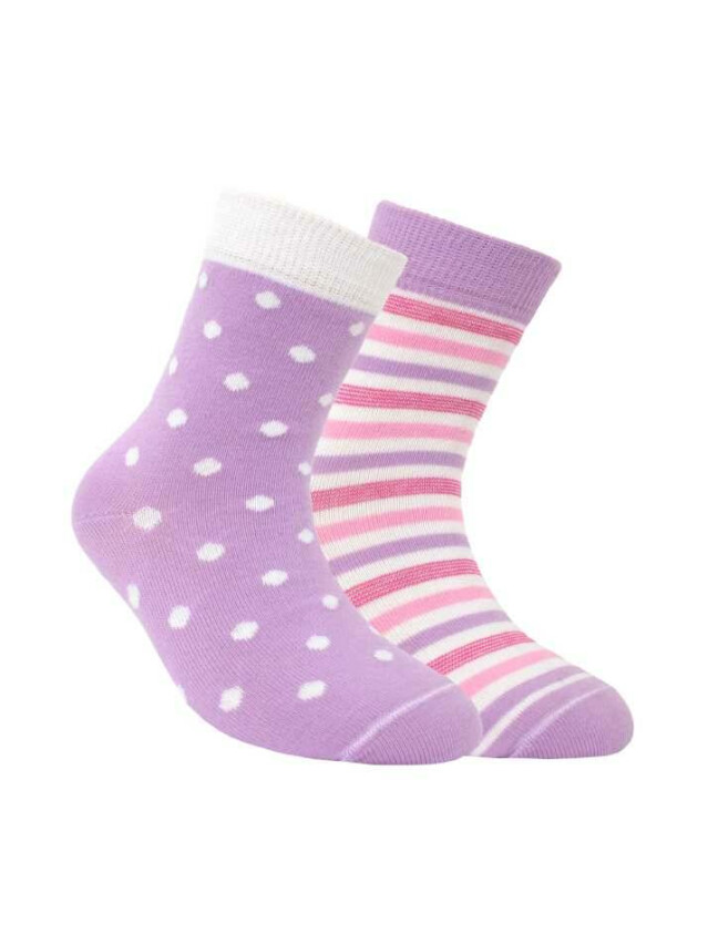 Шкарпетки дитячі ESLI (2 пари) 14С-14СПЕ, р.16, 706 бузковий - 1