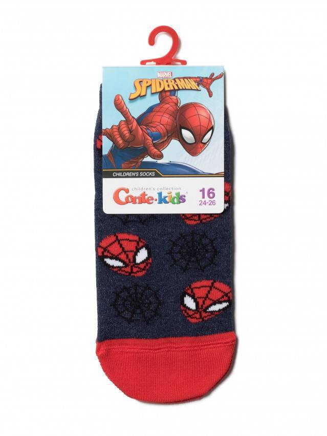В укорочених спортивних шкарпетках із зображенням Людини-Павука будь-який хлопчисько знайде нелюдську швидкість, силу і спритність. - 2