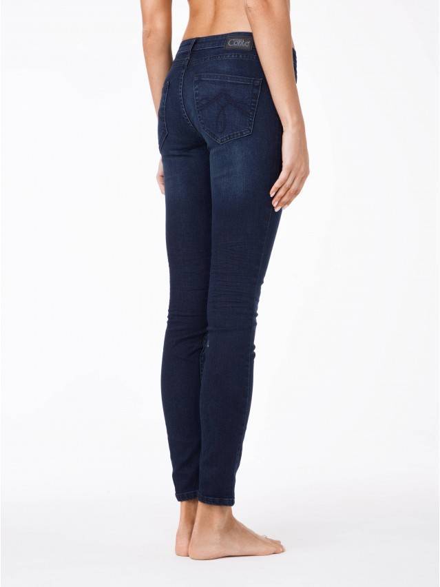 Штани джинсові жіночі 623-100D, р.170-94, темно-синій - 2