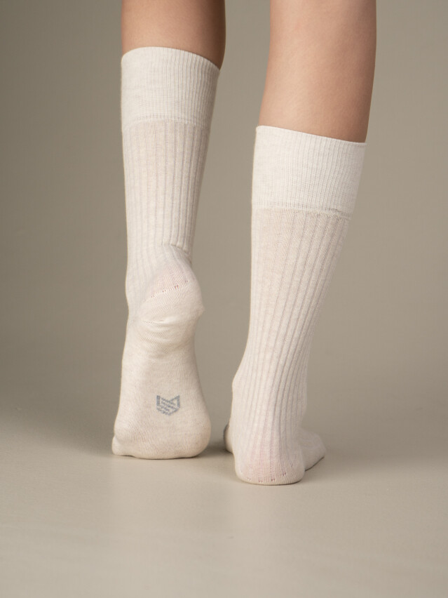 Шкарпетки жіночі M0107S (високі),р.36-40, 00 айворі - 5