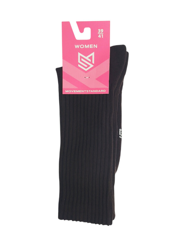 Шкарпетки жін. MS M0115S (високі, махр. стопа) р.36-38, 00 коричневий - 2