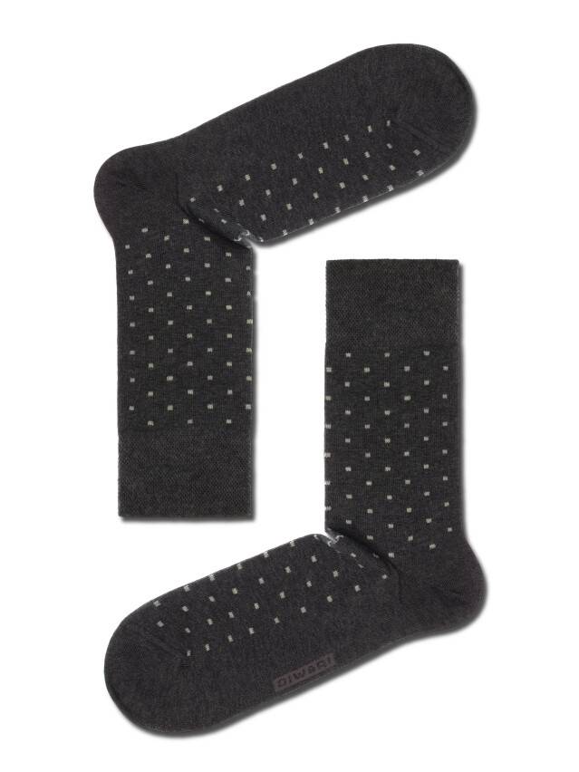 Шкарпетки чоловічі COMFORT (меланж),р. 25, 040 темно-сірий - 1