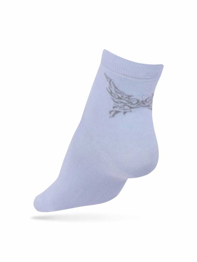 Шкарпетки жіночі бавовняні CLASSIC (стрази, люрекс),р. 23, 044 блідо-фіолетовий - 1