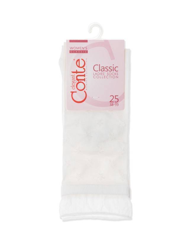Шкарпетки женские вискозные CE CLASSIC 19С-189СП, р.36-37, 491 белый - 3