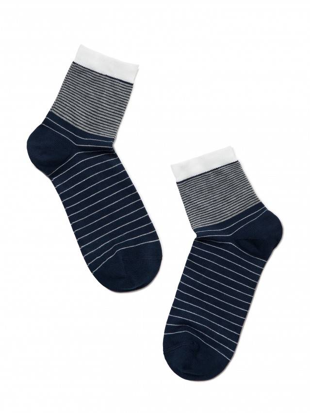 Шкарпетки жіночі бавовняні CLASSIC, р. 23, 058 темно-синій - 2