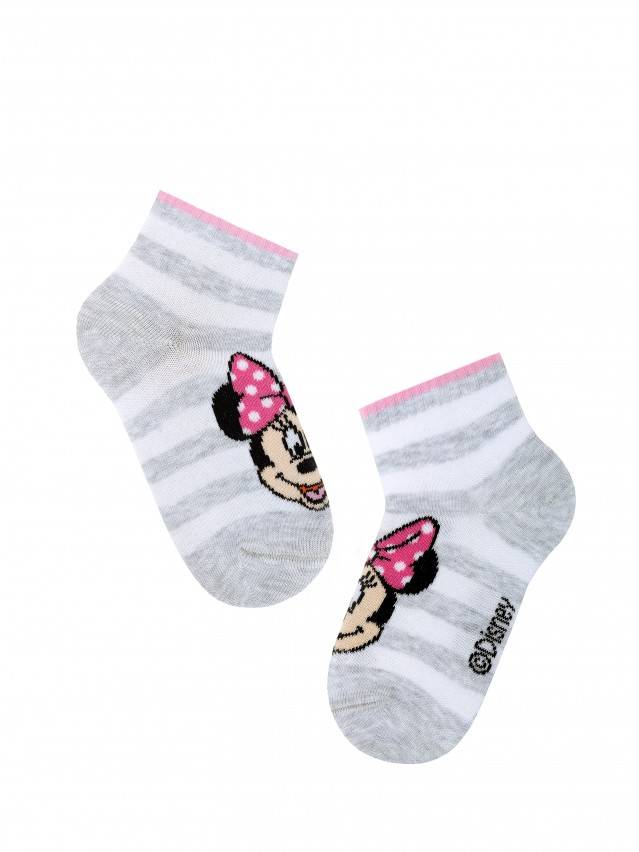 Укорочені бавовняні шкарпетки для маленьких непосид. У шкарпетках із зображенням смішних Міккі і Мінні Маус грати, бігати і - 2