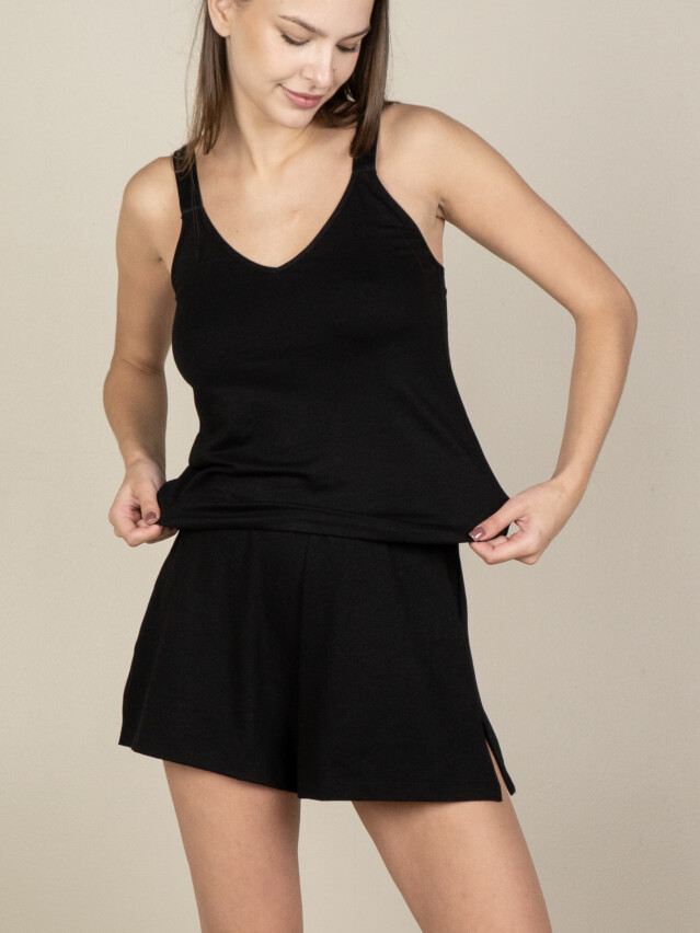 Шорти жіночі NEW LUXURIES EL 1547 , р.XL, black - 4