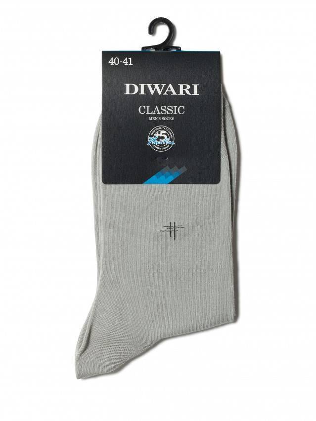 Шкарпетки чоловічі CLASSIC, р. 25, 007 сірий - 2