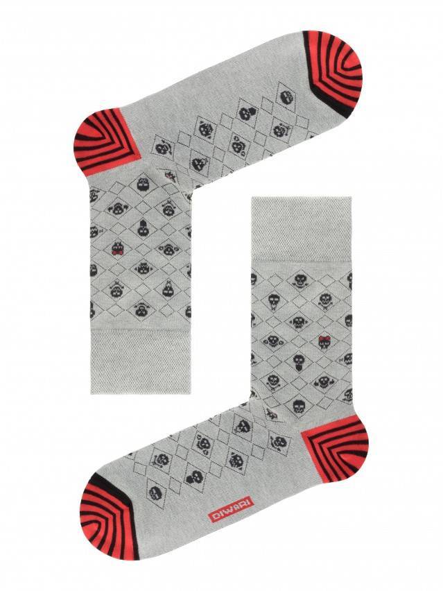 Шкарпетки чоловічі HAPPY 17С-151СП, р.25, 059 сірий - 1