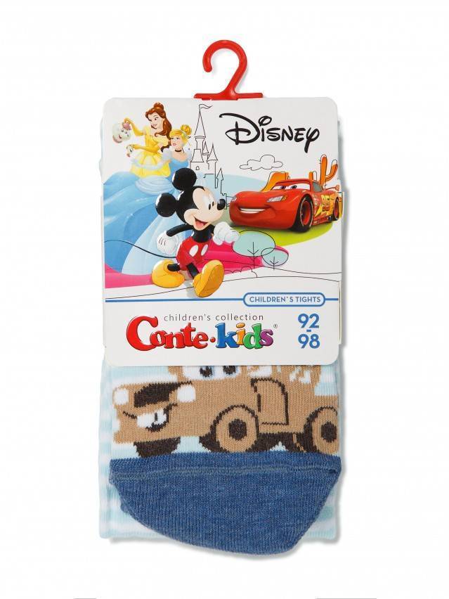 Колготки з малюнками Тачки ©Disney, 104-110 (16),470 світло-блакитний - 2