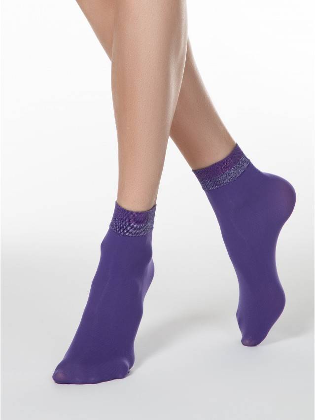 Шкарпетки жін. CE FANTASY 18С-235СП, р.23-25, silver-violet - 1