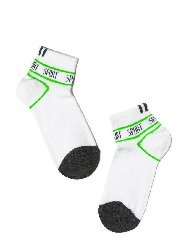 Шкарпетки дитячі ACTIVE 13С-34СП, р.20, 316 білий-салатовий - 1