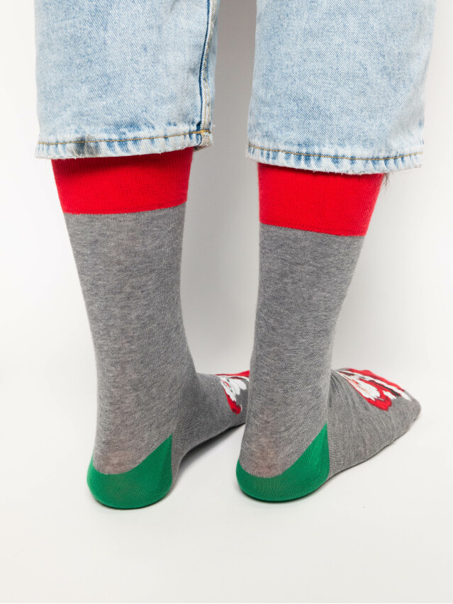 Шкарпетки чоловічі 136 41-43 104 сірий-меланж - 2