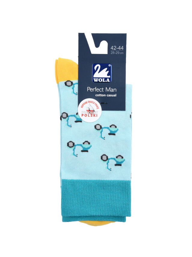 Шкарпетки чоловічі W94.N03 р.42-44 509 блакитний/aqua - 2