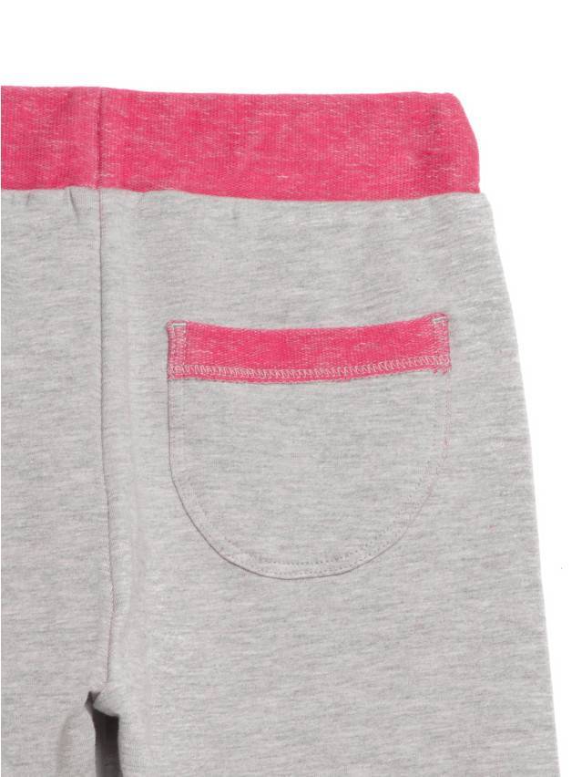 Штани для дівчаток JOGGY, р.110, 116-56, grey-pink - 6