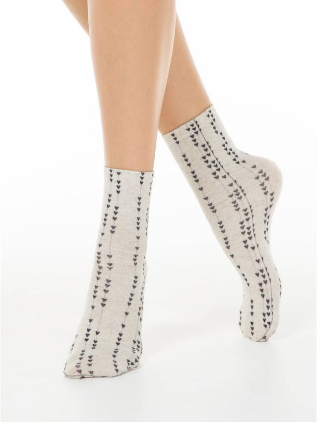 Шкарпетки женские CE FANTASY 20С-107/1СП, р.23-25, 253 бежевый - 2