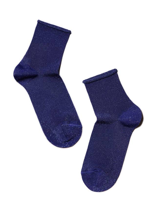 Шкарпетки жіночі віскозні CLASSIC (люрекс, без резинки) 17С-16СП, р. 23, 000 темно-синій - 2