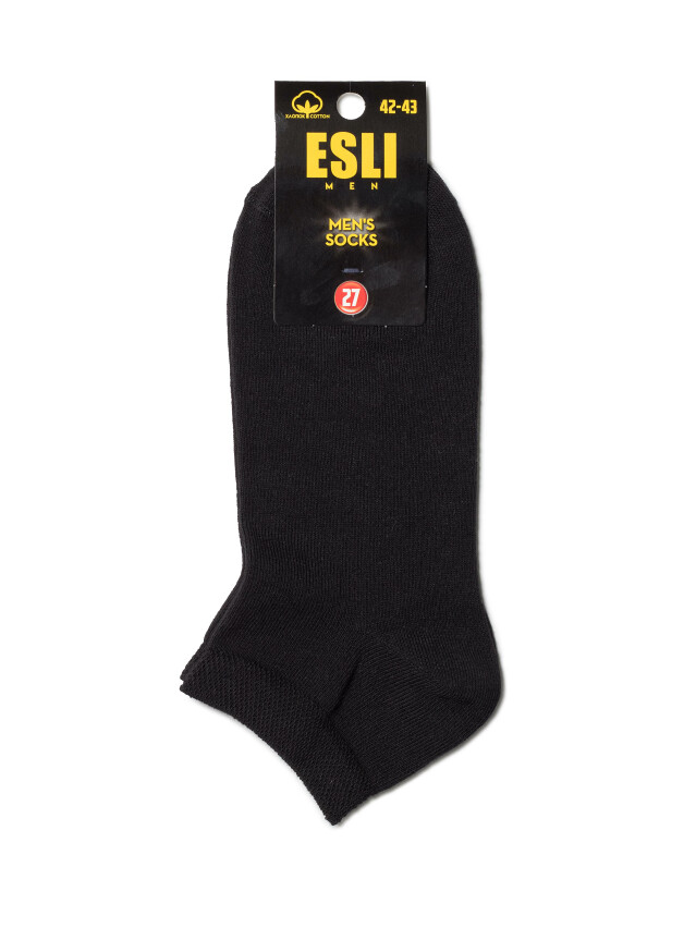 Шкарпетки чоловічі ESLI (короткі) 19С-146СПЕ, р.25, 000 чорний - 2